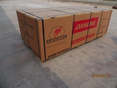 China KANGAROO BRAND FILM FACED PLYWOOD, POPLAR CORE, WBP MELAMINE GLUE, BROWN PRINTED FILM for sale