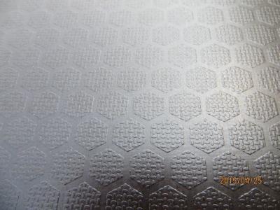 China KINGPLUS BRAND FILM FACED PLYWOOD, ONE SIDE ANTI SLIP (HEXAGONAL PATTERN DESIGN), WBP PHE for sale