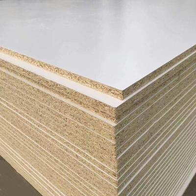 China Furniture grade Plain chipboard 16MM 4*8 E1/E2 raw chipboard for sale