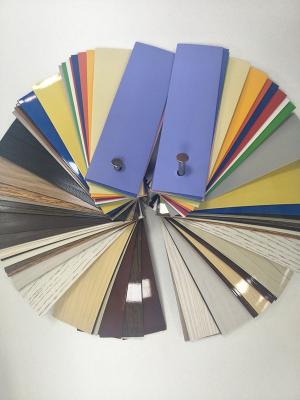 China 1*22mm solid color PVC edge banding for mdf board for sale