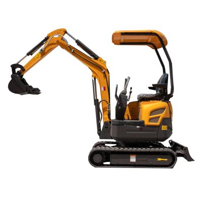 China XN16 Mini Excavator hidráulico 1,6 toneladas com garantia de 1 ano à venda