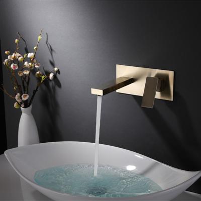 China Sense Faucets Factory Supplier Bathroom Sink Faucet Deck Mounted Zinc Single Body Hand Wash Cold Water Chrome Handle Square Basin Faucet for sale