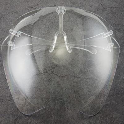 China Shieldmask Face Safety Anti Fog Protective Mask Acrylic Protective Mask Stylish Transparent Full Face Protection Public Personal Sight Use Face Shileds for sale