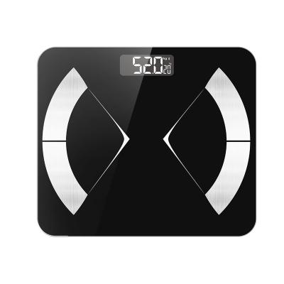 China Bluetooth Amazon Personal Scale Body Fat Scale Smart Bathroom Scale 180kg/396lb for sale