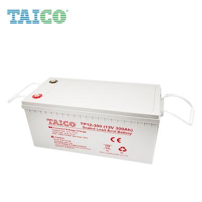 China Toys factory supply sealed rechargeable GEL 12v 300ah battery for sale