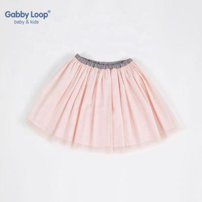 China Anti-wrinkle Pleat Solid Color Tulle Gold Gillter Dance ballet pleated tutu skirt for tutu skirts girls for sale