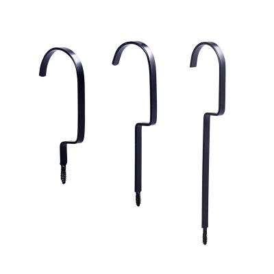 China SHOW all kinds of metal hanger hooks accessories metal screw hooks for hanger for sale