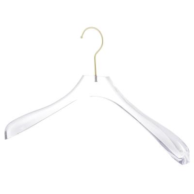 China Multifunctional wholesale clear acrylic hangers for clothing store acrylic hanger for men for sale