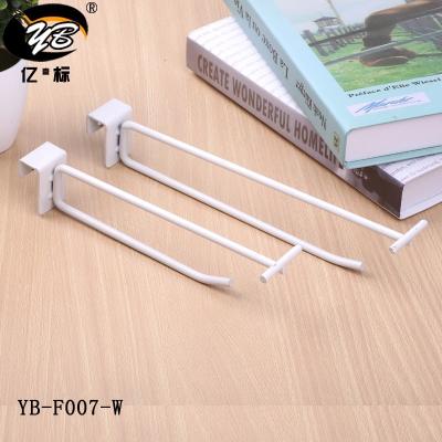 China Stored Power Fender Display Metal Security Slotted Tube Bar Hook Shop Exhibit for sale