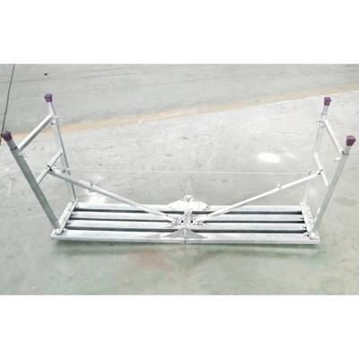 China Lower Price Contemporary Multi Purpose Galvanized Folding Ladder Working Platform for sale