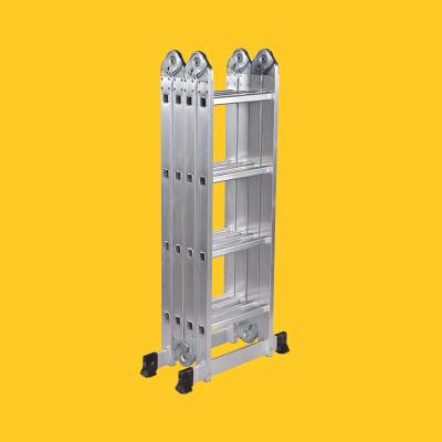 China Top-sales Folding Ladders High Quality Ladder Safety Home Ladders For Warehouses Aluminum Folding Telescopic Ladder for sale