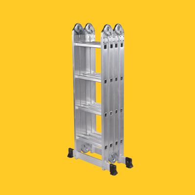 China Hot Sale Low Price Folding Ladders Portable Movable Aluminum Telescopic Ladder Ladder for sale