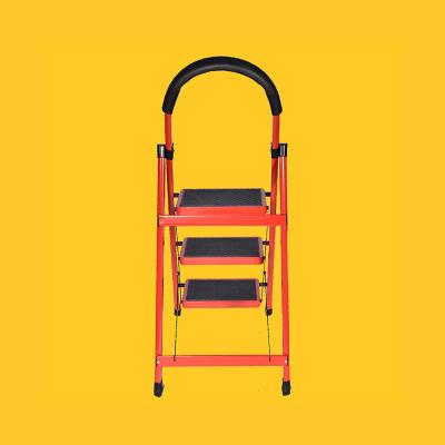 China Folding Ladders Manufacturer Promotional Portable Aluminum Light Metal Folding Ladder for sale