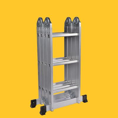 China Folding Ladders Popular At The Time When Grocery Store Aluminum Folding Multifunctional Ladder for sale