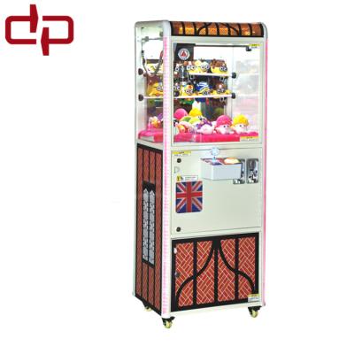 China Heat-tempered glass ; Customized PC Top Selling in Dubai---Guangzhou Crane Machine Toy Catcher Claw Game for sale