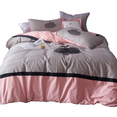 China Nondisposable Factory Direct Wholesale Kids Fitted Sheets Bed Sheet Set 100% Cotton Bedroom Sheet Set for sale