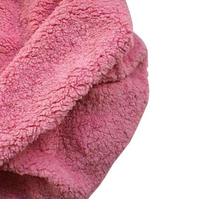 China WARM full sale fake sherpa fleece lamb fabric whole sheepskin knitted fur hometextile blanket for sale