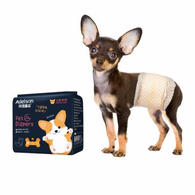 China Cheap Disposable Soft Thin Cotton Disposable Pet Changing Cotton Male Dog Diaper Convenient Disposable For Cat for sale