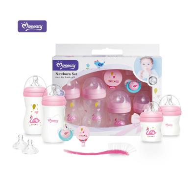 China BPA Free Top Quality 2023 Safe Material Baby Stuff Baby Bottle Newborn Gift Set for sale