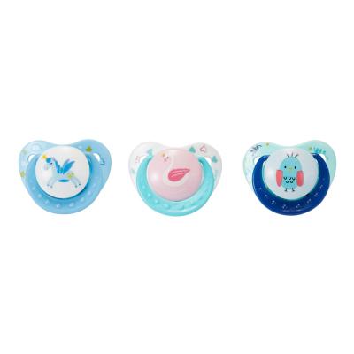 China Factory Direct Supply BPA Free Pacifier Funny Cartoon Pacifier Baby Pacifier With Cover for sale