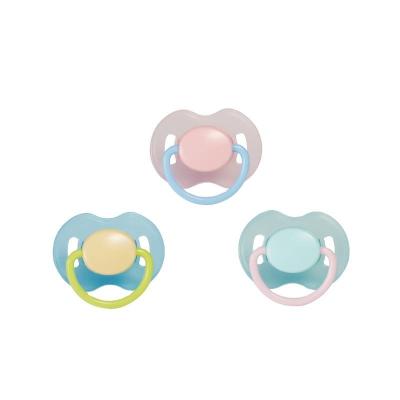 China Wholesale BPA FREE Soft Care Newborn Teether Custom Silicone Pacifier For Baby for sale