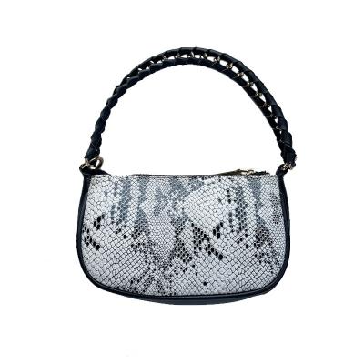 China Luxury Designer Ladies Snake Handbag Spring Summer New Python Snake Pattern Women Shoulder Bag Luxury Classic Mini Handbag Underarm Bag Popular For Ladies for sale