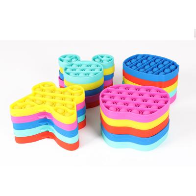 China Children push noise toy sensory wholesale custom desktop mental arithmetic logical thinking interactive educational toys personally for sale