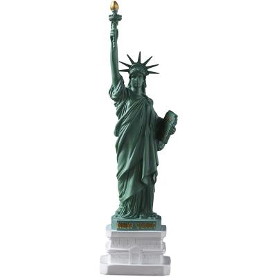 China Factory Direct Resin Craft Goddess of Liberty Retro Home Office Decoration Europe for sale