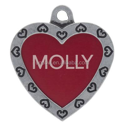 China Custom Dog Tags From Europe , Pet ID Tags for sale