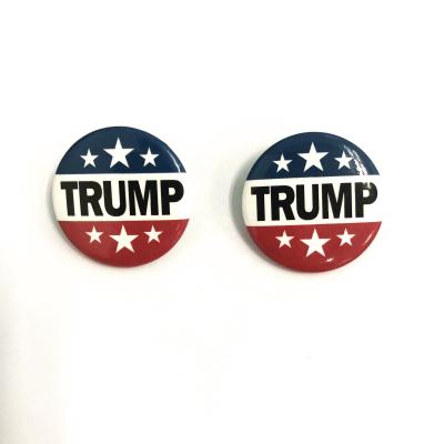 China Europe Trump Button Badges, Custom Button Badges, Pins Tin Badge for sale