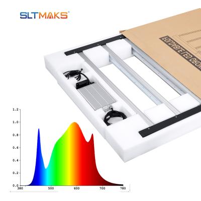 China Dimmable 720W 800W Foldable Full Spectrum 2.8Umol/J Lm301H Starting Seed Led To Grow Light Bars For LED Cultivo for sale