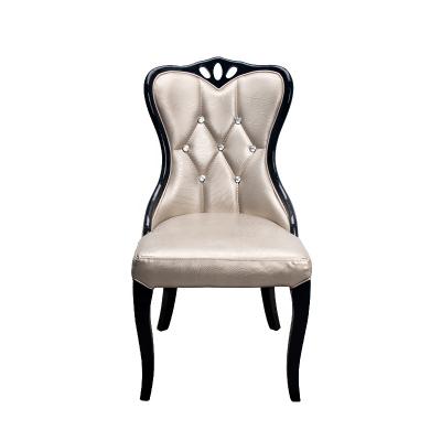 China YH Modern European Style Step Up Home Furniture Dining Chairs Comfortable Sponge Set Embossing Chair For Sale for sale