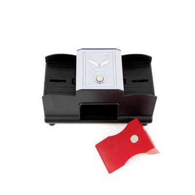 China YH casino card shuffler 2 in 1 shuffler new style ABS plastic card shuffler machine for casino Texas game for sale