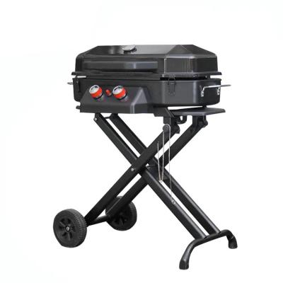 China Easily Assembled Mini Gas China Manufacture Portable Barbecue Grill High Quality Price Steel Iron for sale