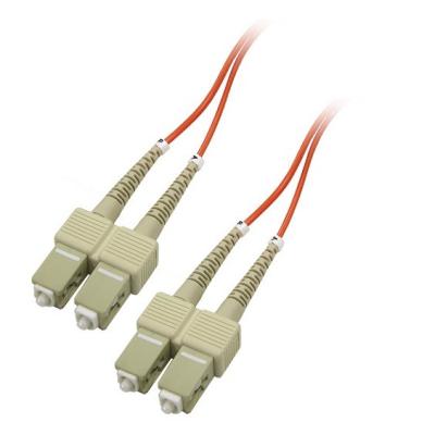 China Communication Competitive Price SC-SC Fiber Optic DUPLEX Fiber Optic Jumper MM for sale