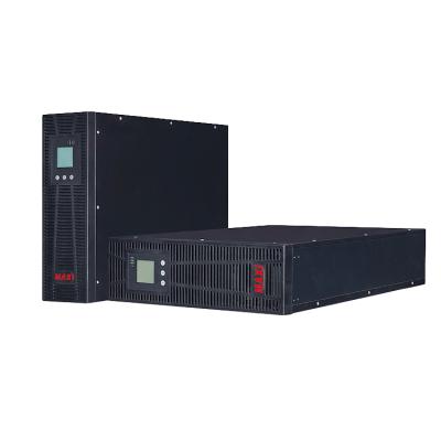 China Other 19 inch pure sine wave output online ups 1kva/2kva/3kva rackmount with LED display for sale