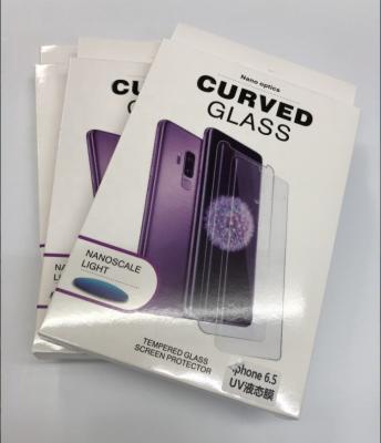 China Mobile Phone Liquid Curved Tempered Glass Nano UV For Samsung S10 S10 lite plus Note 8 Liquid Screen Protector 9 10 for sale