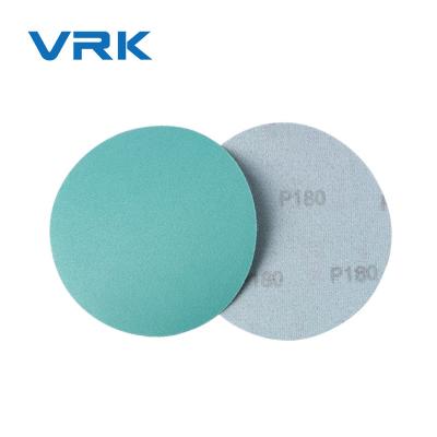 China High Quality 5 Inch 80 Inch Grit Aluminum Oxide Sand Automotive Papers Car Paint Waterproof Sanding Sanding Disc for sale