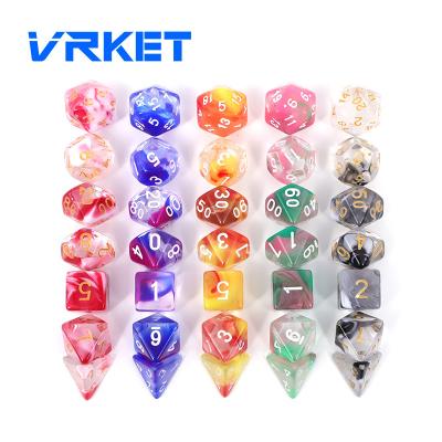 China Nontoxic. Eco-friendly wholesale dnd RPG VRKET genres colored resin die makers for sale