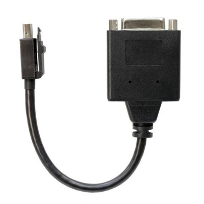 China Latch Design On Active Mini DP Mini Displayport Cable Female Mdp Connectors Competitive Price To Dvi Adapters With Latch for sale