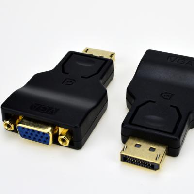 China COMPUTER DisplayPort Male to VGA Converter Female Gold Plated Connector Adapt Wireless USB Adapter for sale