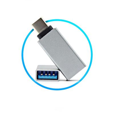 China Hot Selling Compact Design USB C Female to USB Male Adapter Type C to USB 3.0 OTG Adapter for sale