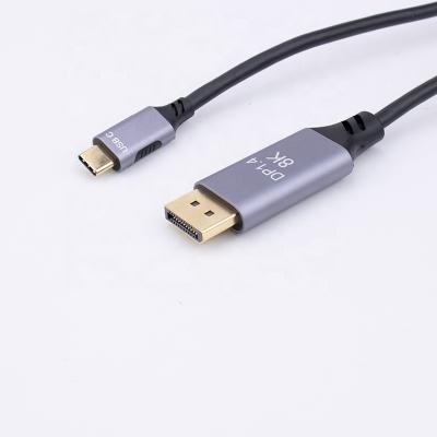 China Hot Selling Dropshipping Camera 8K 60HZ USB C to DisplayPort 1.4 Cable for sale