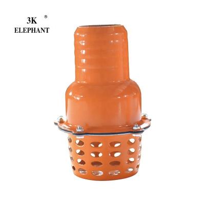 China Farmland Irrigation Check Valve Bottom /foot Valves For Water Pump Irrigation for sale