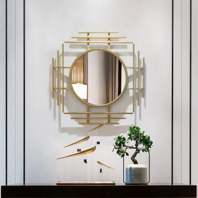 China (Other) Modern Adjustable Living Room Console Table Gold Bedroom Mirror (Other) for sale