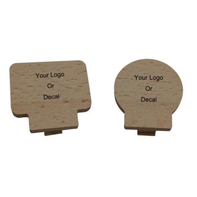 China All ODM/OEM Magnetic Fridge Wood Clip For Decal Customized Graphic Design for sale