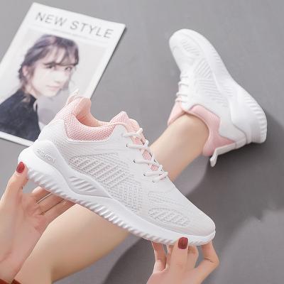 China FZNYL 2021 Anti-odor Sports News Lace-up Causal Women Shoes Flat Bottom Shoes Korean Fashion Female Breathable Sneakers for sale