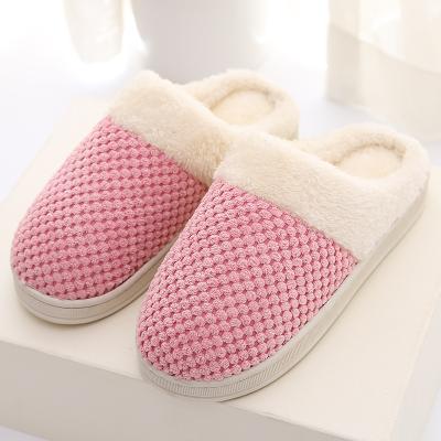 China Fashion Trend Japanese Style Memory Foam House Shoes Sandal Winter Slippers For Indoor, Warm Home Comfort Cotton Bedroom Slip On Slipper Woman for sale