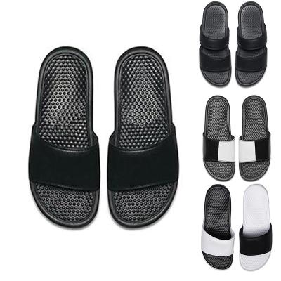 China Rubber Slides Slipper,Summer Anti-Smell Shoes Customized Logo Slide Sandal Print EVA PU 1pair/opp bag for sale