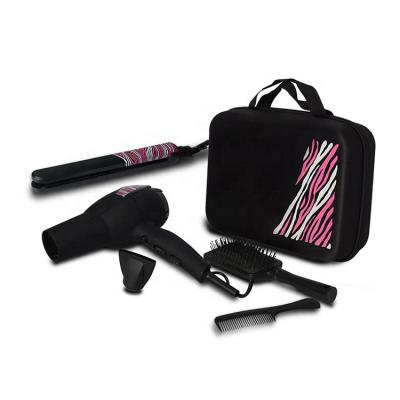 China Ionic Fashion Handle Travel Hair Straightener Fordable Set for sale